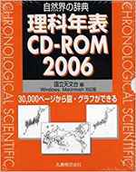理科年表シリーズ 理科年表 CD-ROM 2006