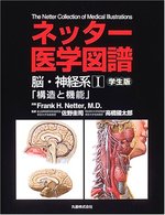 ネッター医学図譜 脳・神経系I 構造と機能 学生版